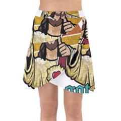 Got Christ? Wrap Front Skirt by Valentinaart