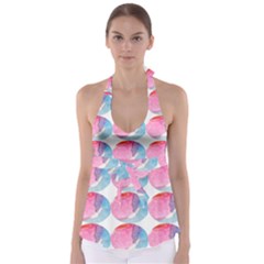 Colorful Babydoll Tankini Top