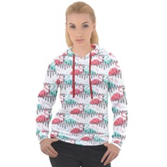 Music Flamingo Women s Overhead Hoodie by Sparkle