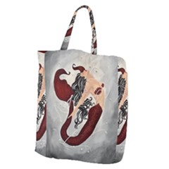 Bama Mermaid Giant Grocery Tote by CKArtCreations