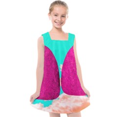 Two Hearts Kids  Cross Back Dress by essentialimage