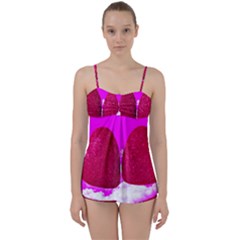 Two Hearts Babydoll Tankini Set