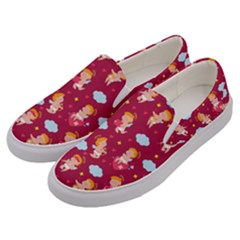 Cupid Love Men s Canvas Slip Ons