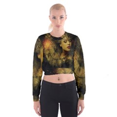 Surreal Steampunk Queen From Fonebook Cropped Sweatshirt by 2853937