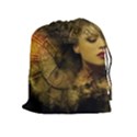 Surreal Steampunk Queen From Fonebook Drawstring Pouch (XL) View1