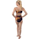 Tiger King In A Fantastic Landscape From Fonebook Tied Up Two Piece Swimsuit View2