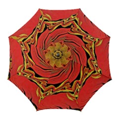 Warrior s Spirit  Golf Umbrellas by BrenZenCreations