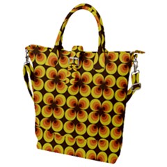 Zappwaits-retro Buckle Top Tote Bag by zappwaits