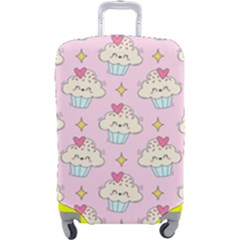 Kawaii Cupcake  Luggage Cover (large)