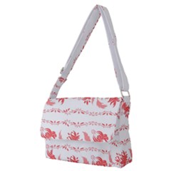 Folk Ornament Full Print Messenger Bag (m) by Eskimos