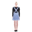 Blue white ornament Suspender Skater Skirt View2