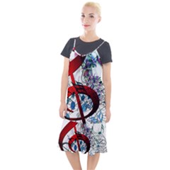 Music Treble Clef Sound Camis Fishtail Dress by Dutashop