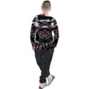 Samurai Oni Mask Men s Long Sleeve Raglan Tee View2