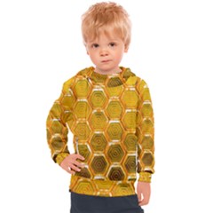 Hexagonal Windows Kids  Hooded Pullover by essentialimage365