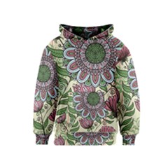 Mandala Flower Kids  Pullover Hoodie by goljakoff