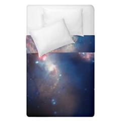 Galaxy Duvet Cover Double Side (single Size) by ExtraAwesomeSauce