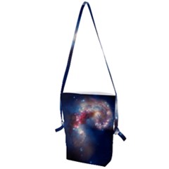 Galaxy Folding Shoulder Bag by ExtraAwesomeSauce