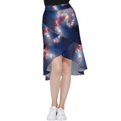 Galaxy Frill Hi Low Chiffon Skirt by ExtraAwesomeSauce