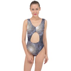 Spiral Galaxy Center Cut Out Swimsuit by ExtraGoodSauce