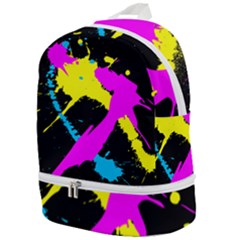 Splatter Splatter Zip Bottom Backpack by ExtraAwesomeSauce