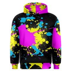 Splatter Splatter Men s Overhead Hoodie by ExtraAwesomeSauce