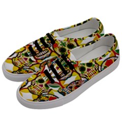 Sugar Skulls Men s Classic Low Top Sneakers by ExtraAwesomeSauce