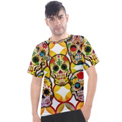 Sugar Skulls Men s Sport Top by ExtraAwesomeSauce