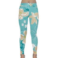 Floral Pattern Classic Yoga Leggings by ExtraGoodSauce