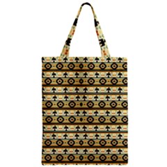 Native American Pattern Zipper Classic Tote Bag by ExtraAwesomeSauce