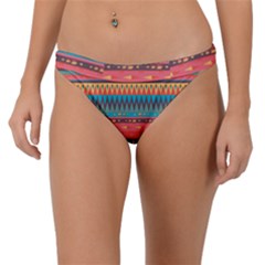 Native American Pattern Band Bikini Bottom by ExtraGoodSauce