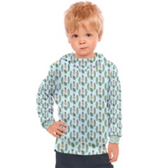 Summer Pattern Kids  Hooded Pullover by ExtraGoodSauce