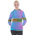 Vaporwave Hack The Planet 4 Women s Hooded Pullover View1