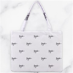 Tribal Style Symbol Drawing Print Pattern Mini Tote Bag by dflcprintsclothing