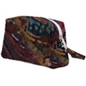 Abstract Art Wristlet Pouch Bag (Large) View2