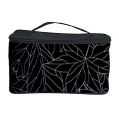 Autumn Leaves Black Cosmetic Storage by Dutashop