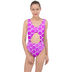 Hexagon Windows Center Cut Out Swimsuit by essentialimage365