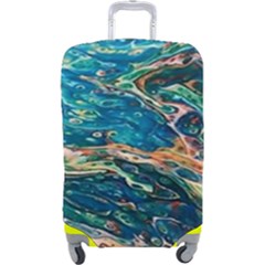Oceanic Mircoscope  Luggage Cover (large)