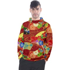 Floral Abstract Men s Pullover Hoodie by icarusismartdesigns