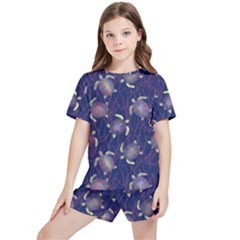 Turtles  Kids  Tee And Sports Shorts Set by SychEva