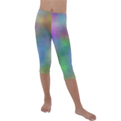 Plasma  Kids  Lightweight Velour Capri Leggings  by JustToWear