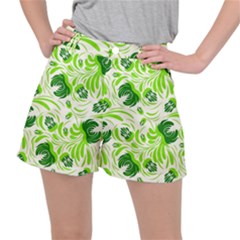 Green Leaves Ripstop Shorts by Eskimos