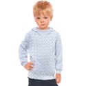 Chevrons Bleu clair/Blanc Kids  Hooded Pullover View1