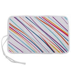 Beautiful Stripes Pen Storage Case (s) by designsbymallika