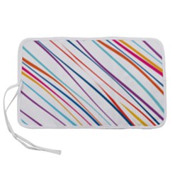 Beautiful Stripes Pen Storage Case (m) by designsbymallika