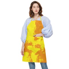 Textureorangejaune Pocket Apron by kcreatif