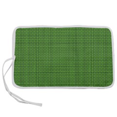 Green Knitted Pattern Pen Storage Case (s) by goljakoff