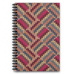 Zig Zag Knitted Pattern 5 5  X 8 5  Notebook by goljakoff