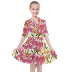 Flowers Kids  All Frills Chiffon Dress