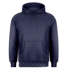 Motif Abstrait Bleu Fonce Men s Core Hoodie by kcreatif