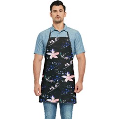 Sparkle Floral Kitchen Apron